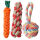 四件套胡萝卜玉米单耳球：贈绳结