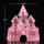 大号水晶城堡-粉色
