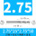 2.75刃长25mm总长50mm数量一支