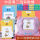 （女孩款）粉色熊寶+510組繁體中英粵語三語卡片