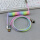 彩虹色二段式 MINI USB插口