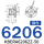 KBERA6206ZZ-L50-内孔30/钢件