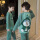 c3804#棉质-长袖【绿叮当猫】