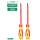 电工绝缘螺丝刀6*150mm2支装