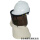 支架安全帽茶色面罩护颈布