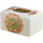 方形陶瓷米白金花纸巾盒