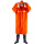 橙色风衣式雨衣45丝