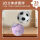 足球+库洛米3D立体球形拼图挂件