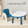 plus深蓝（可升降沙发椅）+plus深蓝花生桌