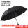 黑色黑胶三人伞-直径130cm
