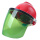 支架+绿屏+安全帽(红)