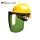 (绿色)面罩+三筋透气(黄色)安全
