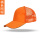 橙色网帽