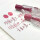 (2支笔)桃紫红+深烟红