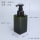 四方泡沫瓶450ml墨绿色+黑泵头