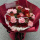 9朵康乃馨玫瑰花束