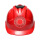 风扇帽-（太阳能+充电）-红色