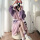 紫鸭【睡袍+裤子】