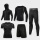 1369黑外套五件套：（3袖+2裤）