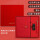 中国红金夹+红笔记本圆扣墨水礼盒