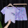 GS短袖套-双面紫色兔