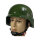 军绿色德式头盔（亮面）