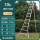 第一代园林梯-10步-3.41米-单伸缩支撑杆【全