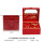 A款：红色三金首饰礼盒+礼品袋