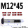 M12*45（3个） 10.9级