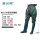 110cm军绿纯色齐腰裤-针织布