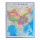 竖版中国地形图 0.86m×1.06m