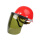 【红】安全帽+支架+绿色屏