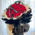 [人间至爱]33朵红玫瑰花束