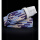 TL01(孔雀蓝扣)3cm米蓝紫