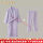 女熏衣紫美丽绒睡袍+裤子