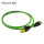 绿色四芯移动拖链高柔屏蔽网线 Profinet专用