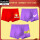 男大红大紫3条 平角短裤