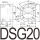 DSG20052010螺母座内孔36