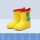 【升级包边款】黄色-小恐龙雨鞋