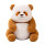 30cm七仔棕色熊猫
