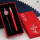 上海交通书签+笔 烤漆+红礼盒