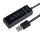 4口USB3.0 黑色-0.3米