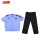 蓝短袖+标志+裤子170码