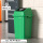 60L正方绿色带盖 送垃圾袋