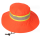 橘色渔夫布帽