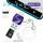 USB/Type-c/TF卡/E34紫色