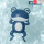 【蓝色】戏水青蛙BT0307