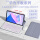 【背光】薰衣草紫+白色蓝牙键盘（圆形键帽）+白鼠标