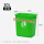 30L长方绿色+一卷垃圾袋