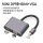MINI DP转VGA+HDMI 高清转接器